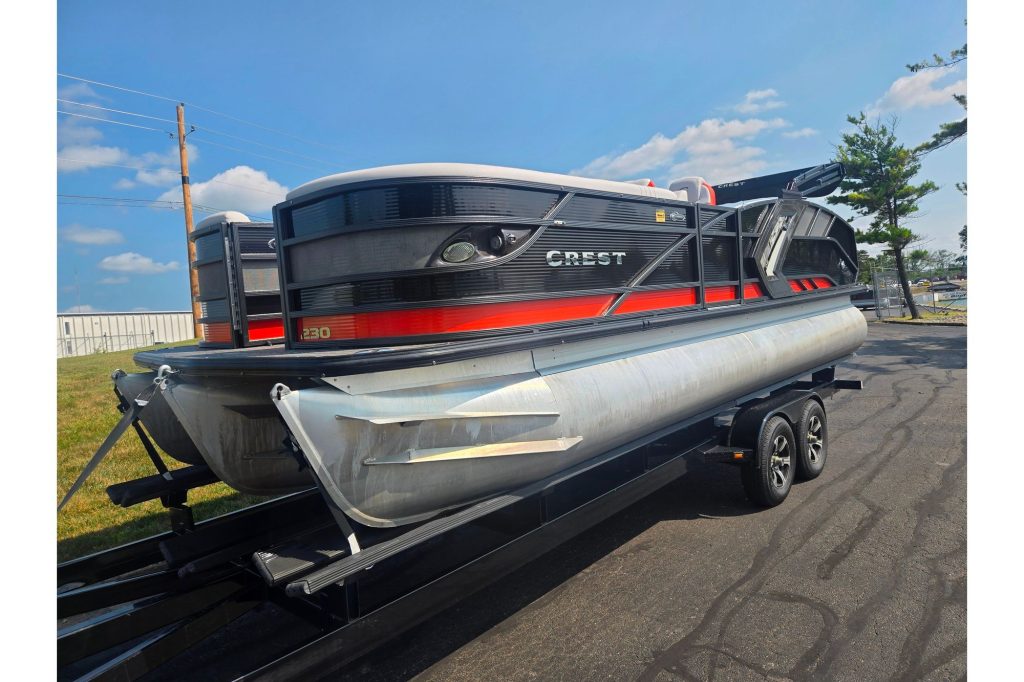 2023 Crest Caribbean RS 230 w/ Suzuki DF250S & Tandem Axle Trailer